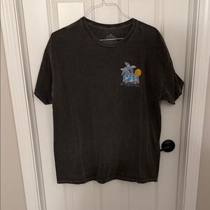 PacSun Dark Gray Outer Banks Graphic Short Sleeve Tee